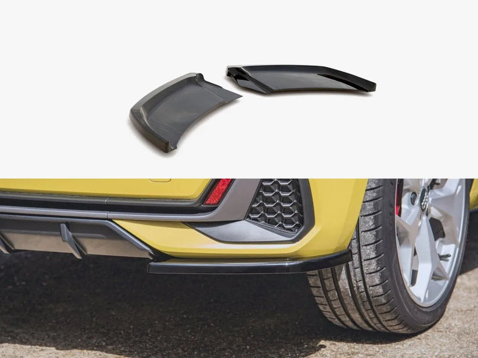 Maxton Rear Side Splitters Audi A1 S-line GB (2018-)
