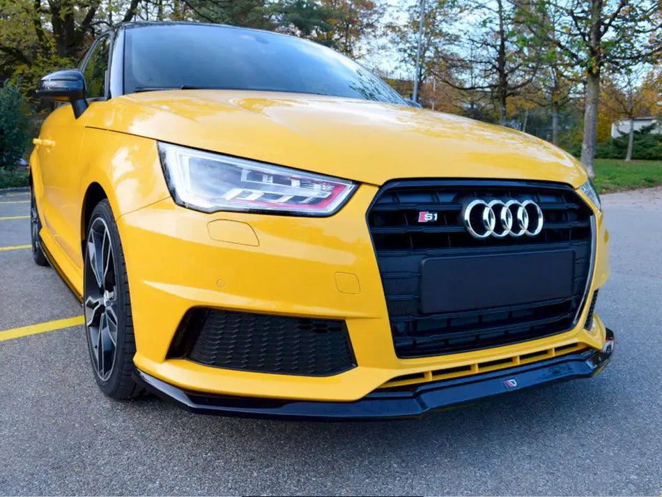 Maxton Front Splitter V.1 Audi S1 Mk1 (2014-2018)