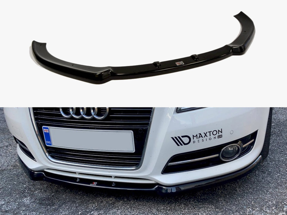 Maxton Front Splitter Audi A3 8P Facelift (2008-2013)