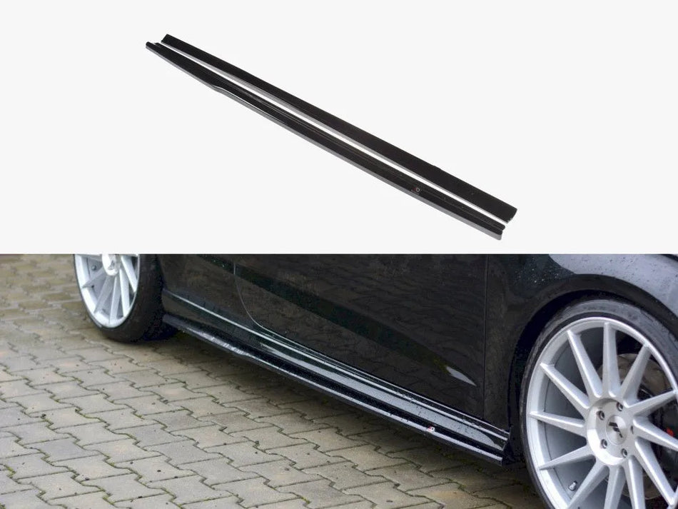 Maxton Side Skirts Diffusers Audi S3 / A3 S-line 8V / 8V FL Hatchback