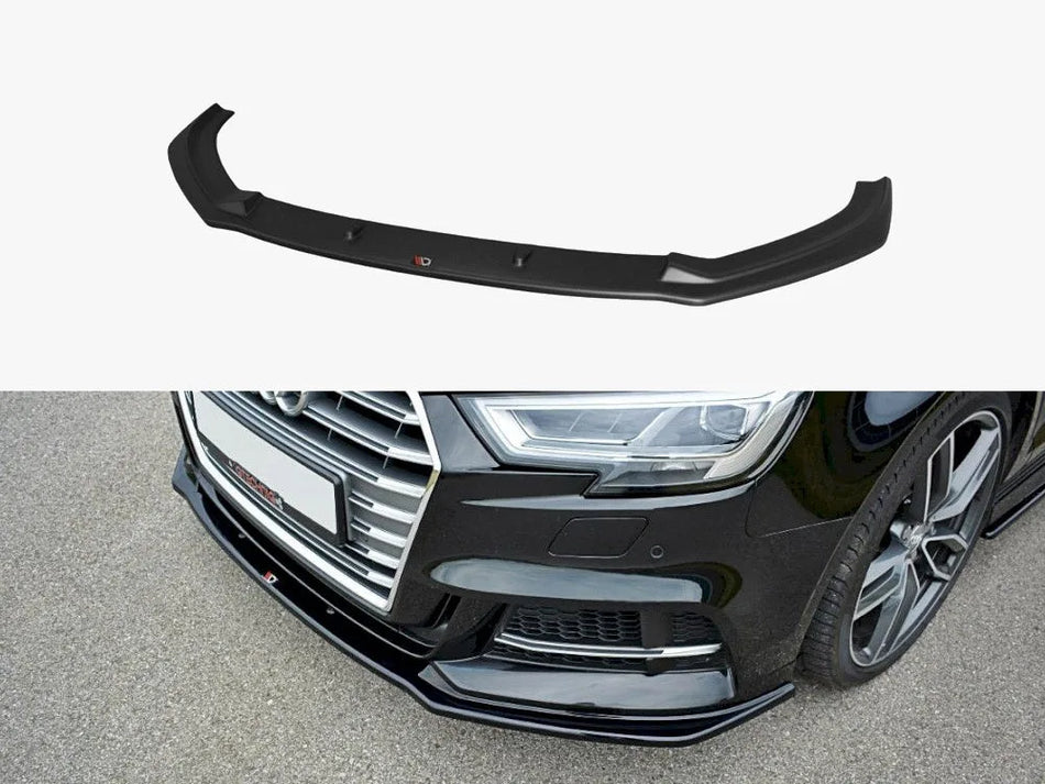Maxton Front Splitter V.1 Audi S3 / A3 S-Line Hatchback / Sportback 8V Facelift