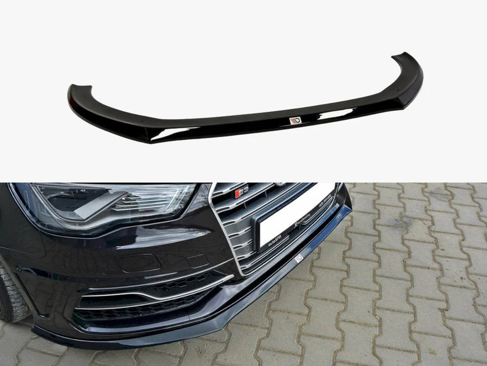 Maxton Front Splitter Audi S3 / A3 S-Line 8V Hatchback / Sportback