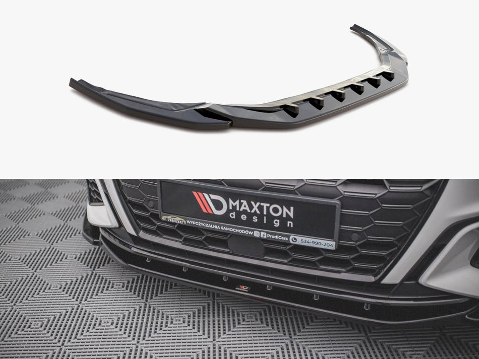 Maxton Front Splitter V.4 Audi S3 / A3 S-Line 8Y