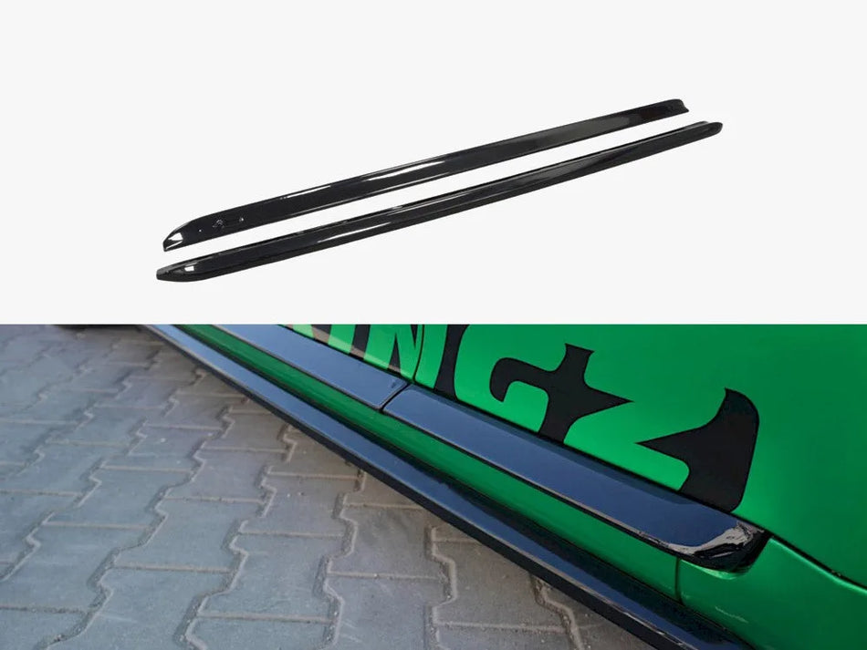 Maxton Side Skirts Diffusers Audi S3 8L (1999-2003) - Carbon Look
