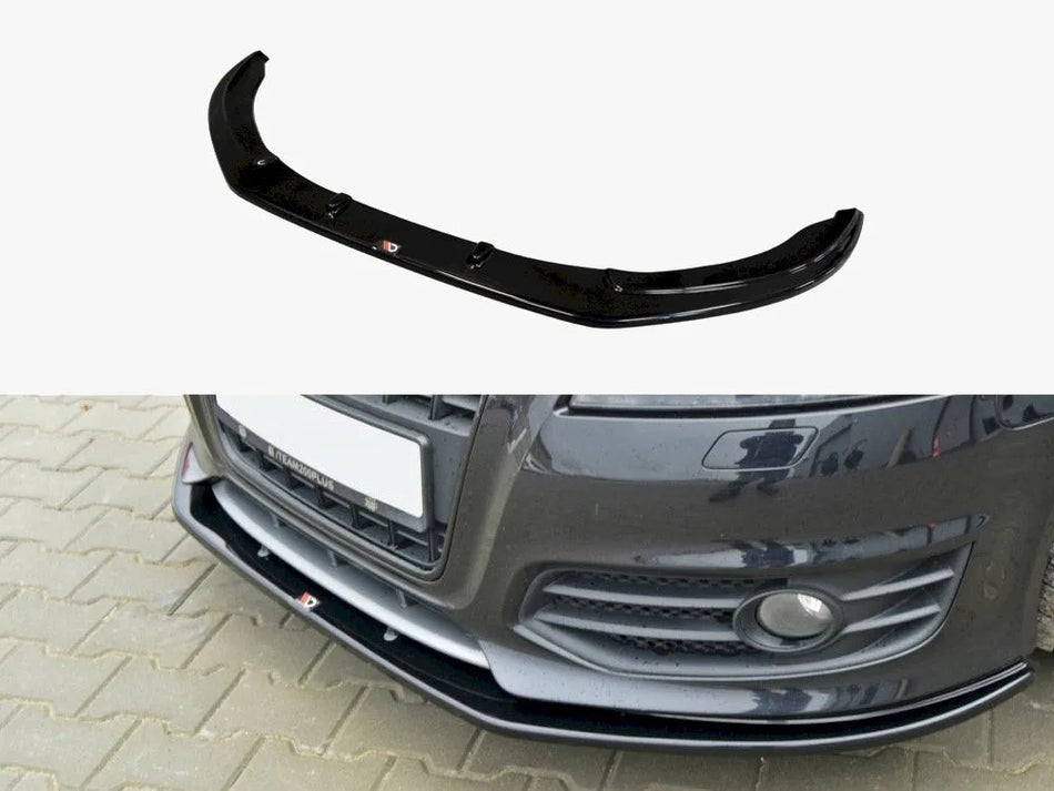 Maxton Front Splitter V.2 Audi S3 8P (Facelift Model) 2009-2013