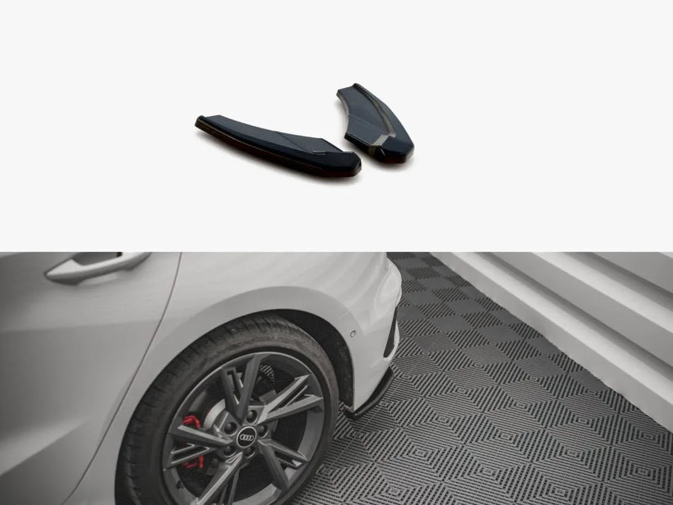 Maxton Rear Side Splitters V.1 Audi S3 Sportback 8Y