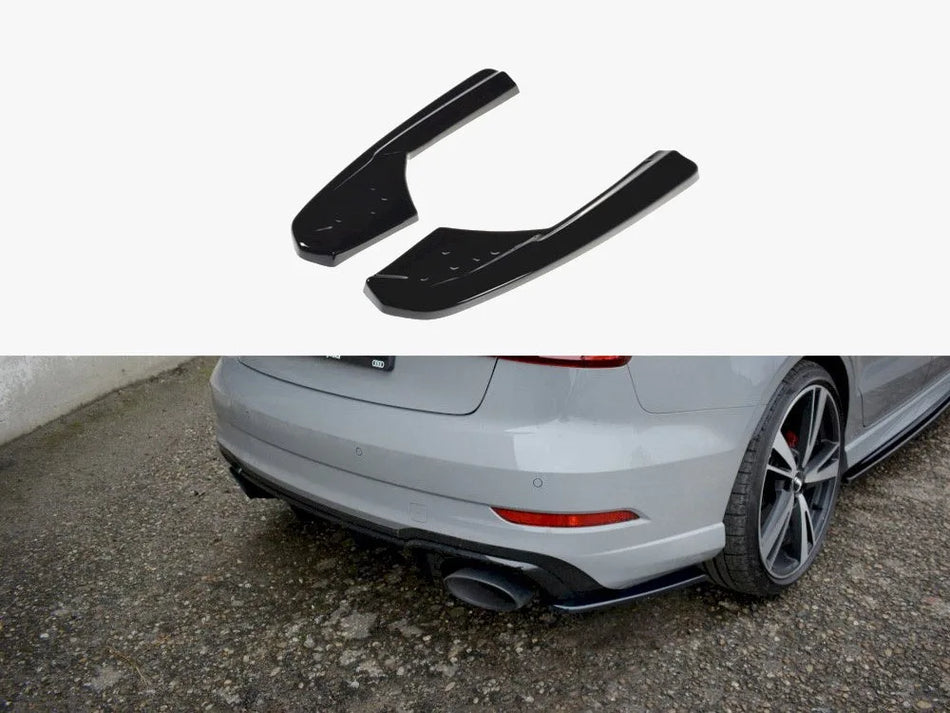 Maxton Rear Side Splitters Audi RS3 8V Facelift Sedan (2017-2020)