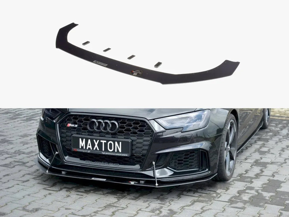 Maxton Front Racing Splitter V.1 Audi RS3 Sportback 8V Facelift