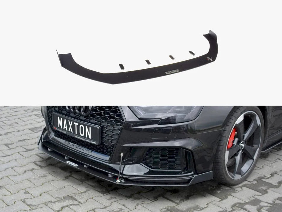 Maxton Front Racing Splitter V.2 Audi RS3 Sportback 8V Facelift