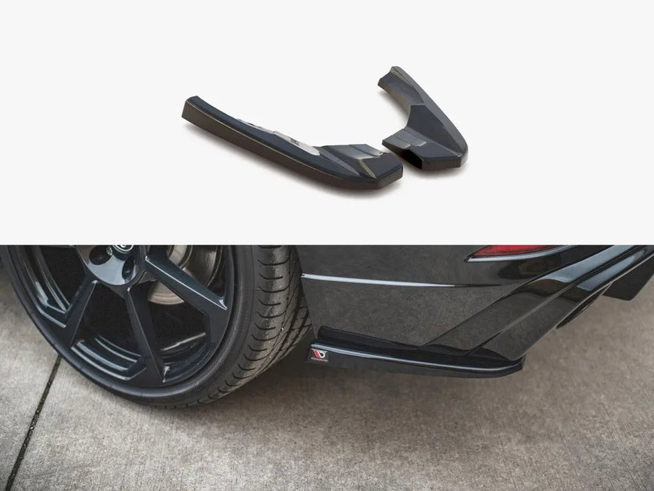 Maxton Rear Side Splitters V.2 Audi RS3 8V Sportback Facelift (2017-UP)
