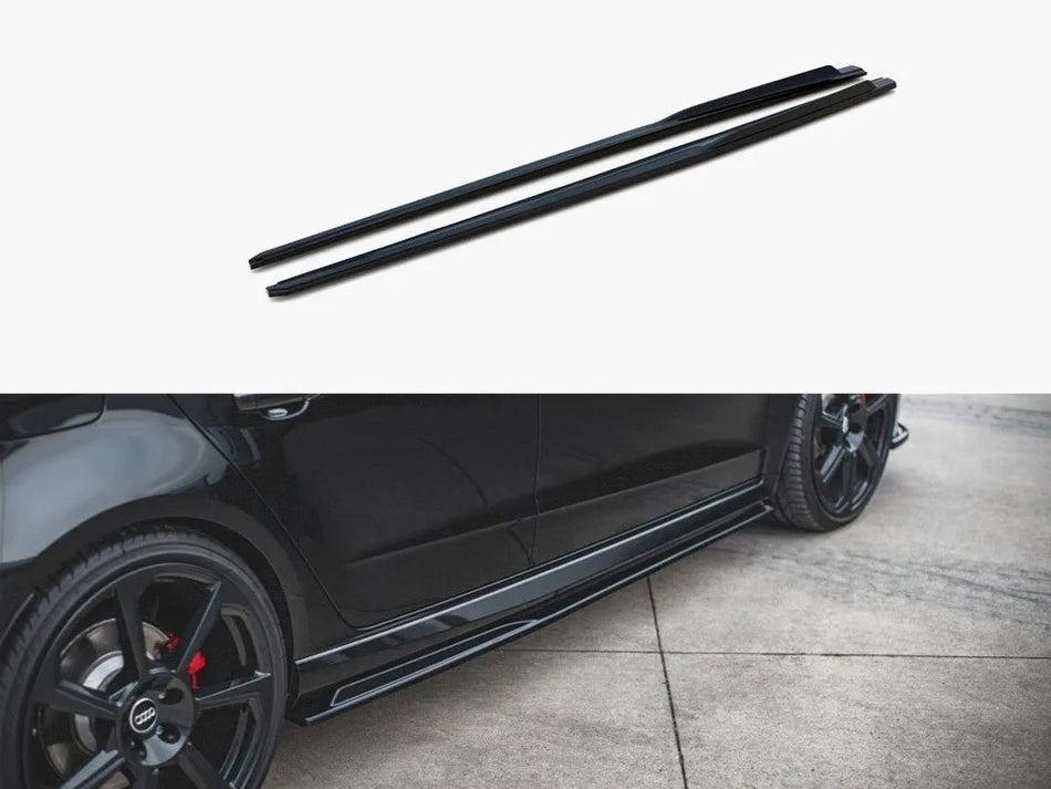 Maxton Side Skirts Diffusers V.2 Audi RS3 8V Sportback Facelift (2017-UP)