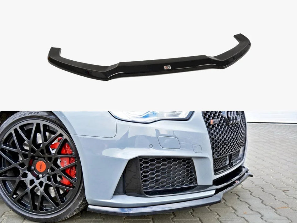Maxton Front Splitter V.1 Audi RS3 8VA Sportback Pre-Facelift (2015-2016)
