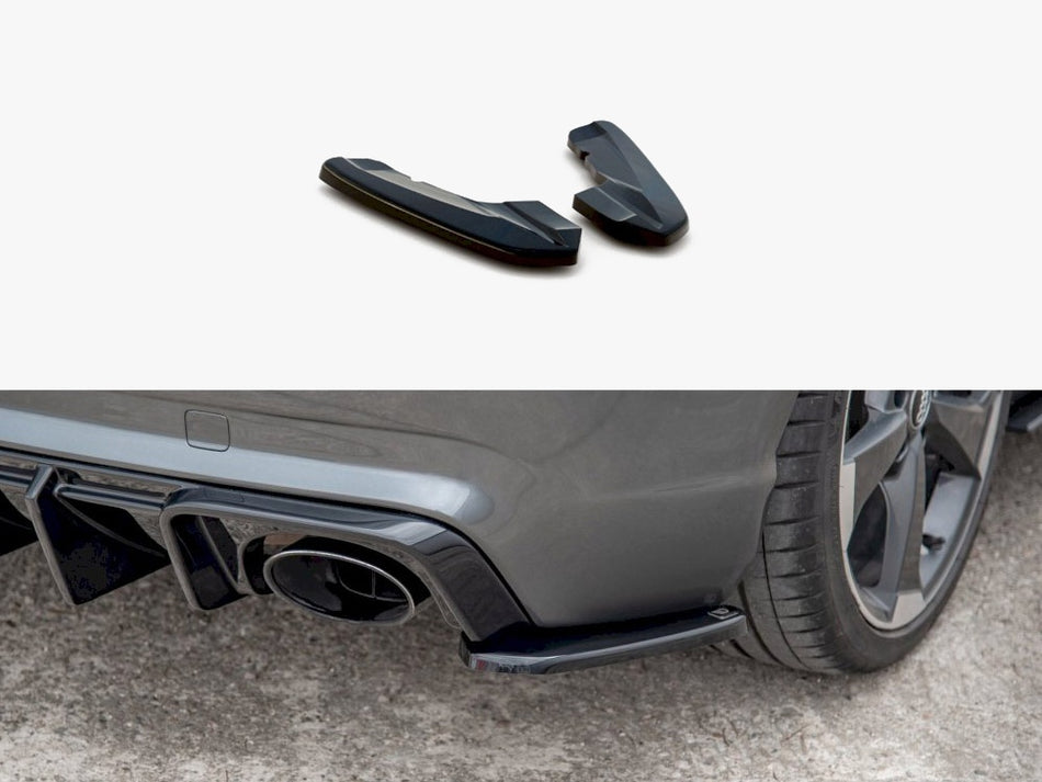 Maxton Rear Side Diffusers V2 Audi RS3 8V Sportback (2015-2016)