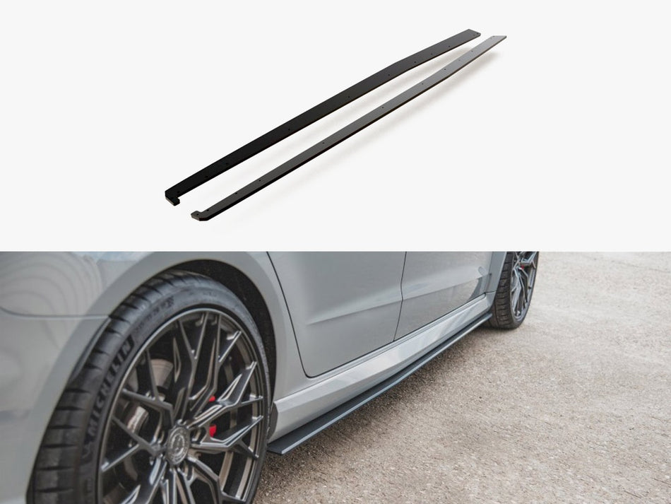 Maxton Street PRO Side Skirts Diffusers Audi RS3 8V Sportback
