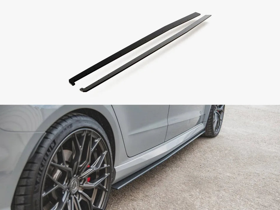 Maxton Street PRO Side Skirts Diffusers Audi RS3 8V Sportback