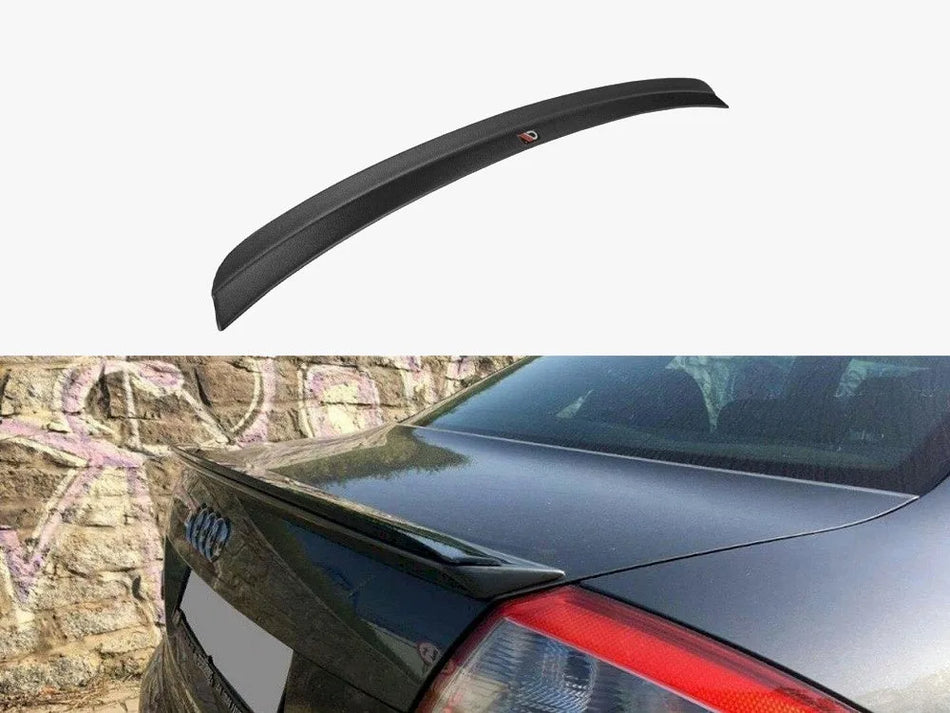 Maxton Spoiler CAP Audi A4 S-Line B6 Sedan - Carbon Look