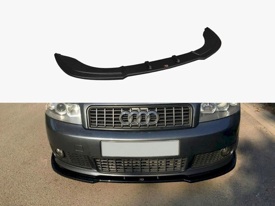 Maxton Front Splitter V.2 Audi A4 S-Line B6 - Carbon Look