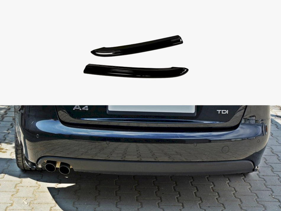 Maxton Rear Side Splitters Audi A4 B8
