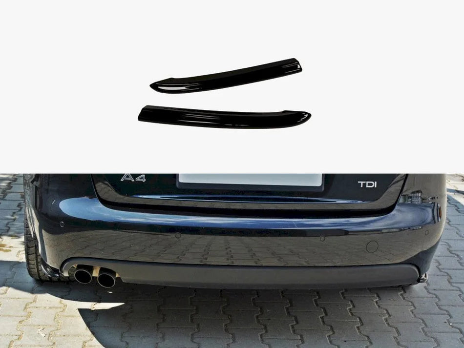 Maxton Rear Side Splitters Audi A4 B8