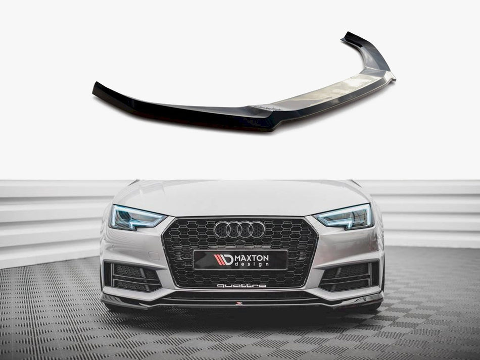 Maxton Front Splitter V.4 Audi S4 / A4 S-line B9