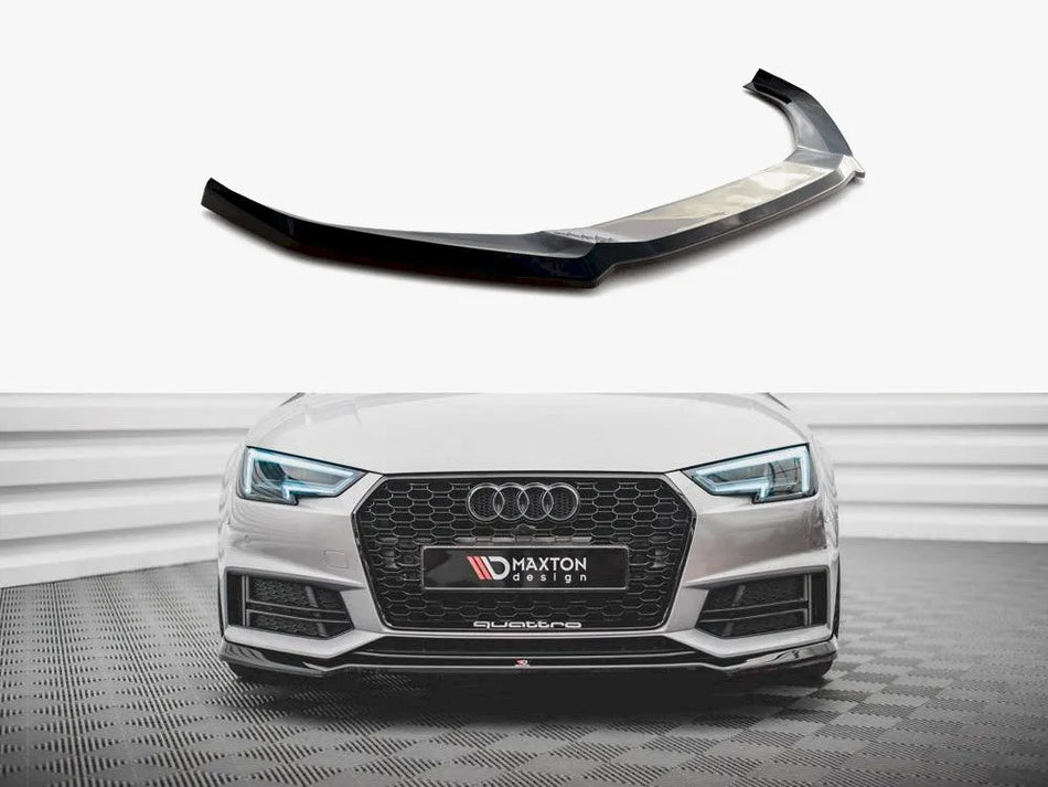 Maxton Front Splitter V.4 Audi S4 / A4 S-line B9