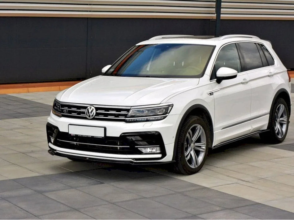 Maxton Front Splitter V.1 VW Tiguan MK 2 R-line (2015-2019)