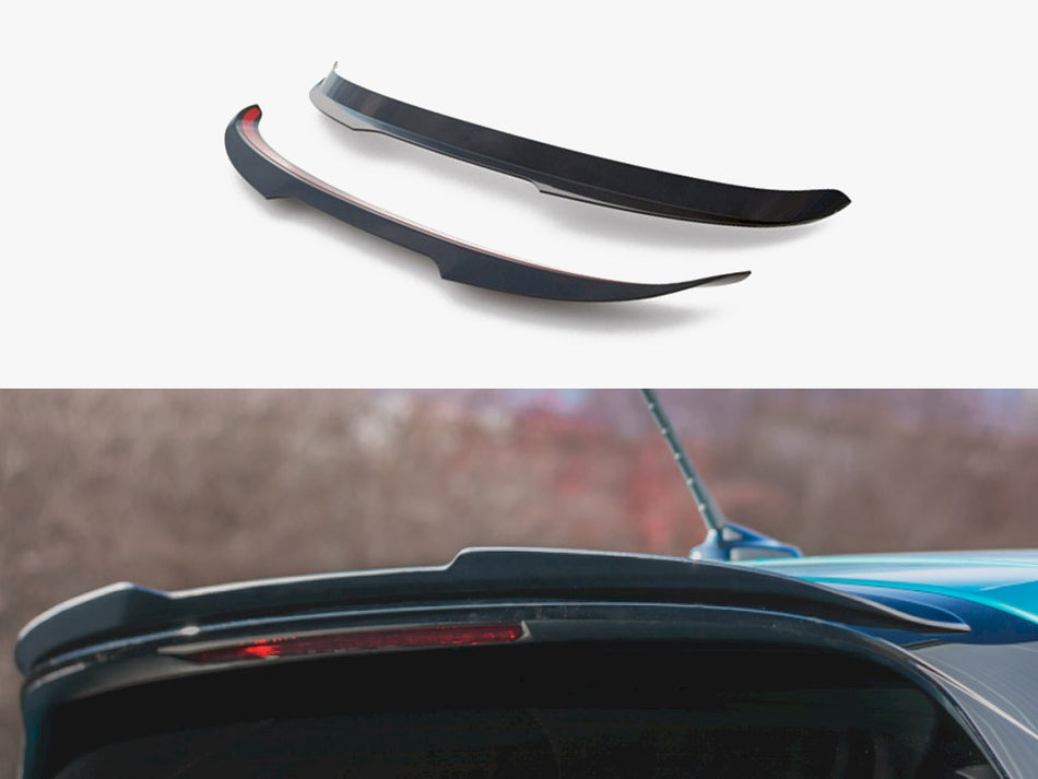 Maxton Spoiler CAP Volkswagen T-Cross - Carbon Look
