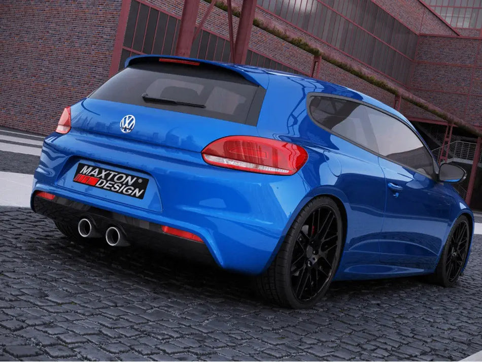 Maxton Rear Valance VW Scirocco III R With 2 Exhaust Holes