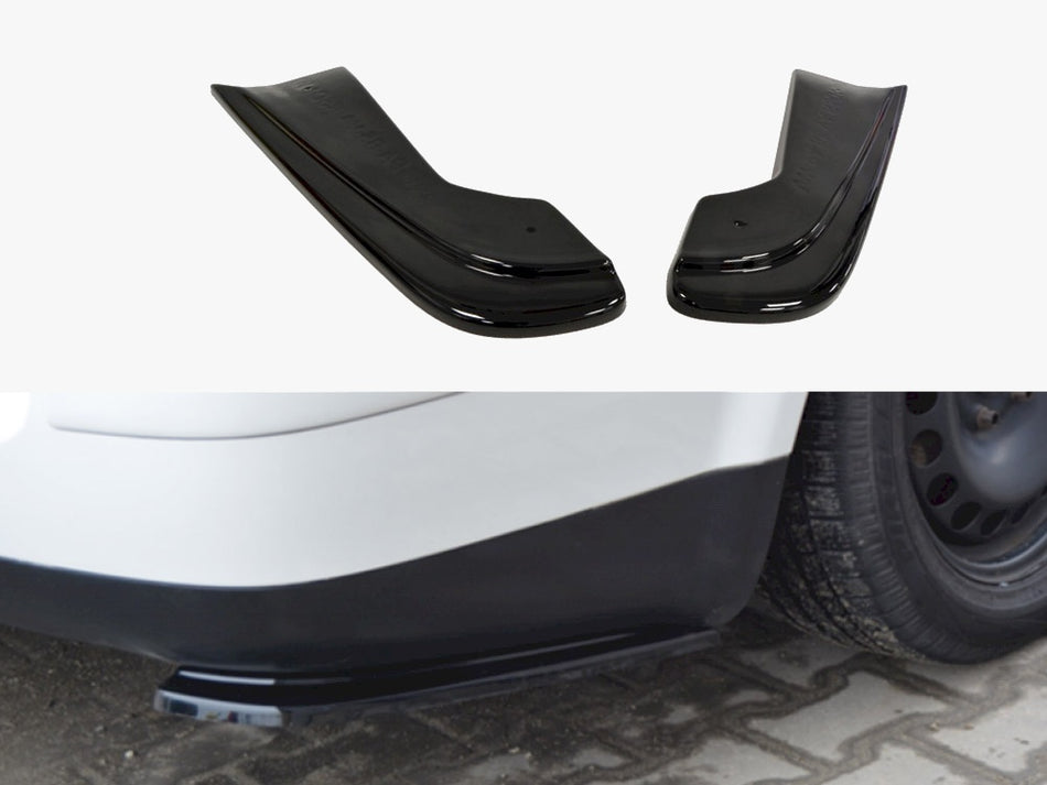 Maxton Rear Side Splitters VW Passat B5 Estate - Carbon Look