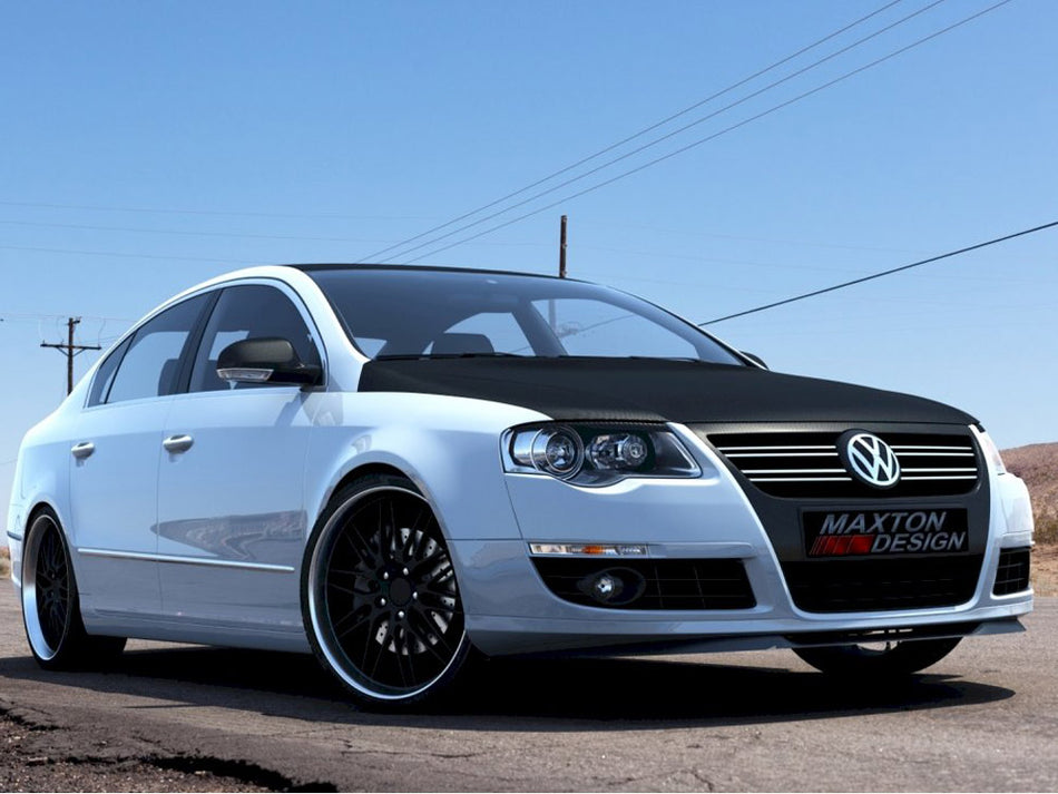 Maxton Front Splitter VW Passat B6 - Carbon Look