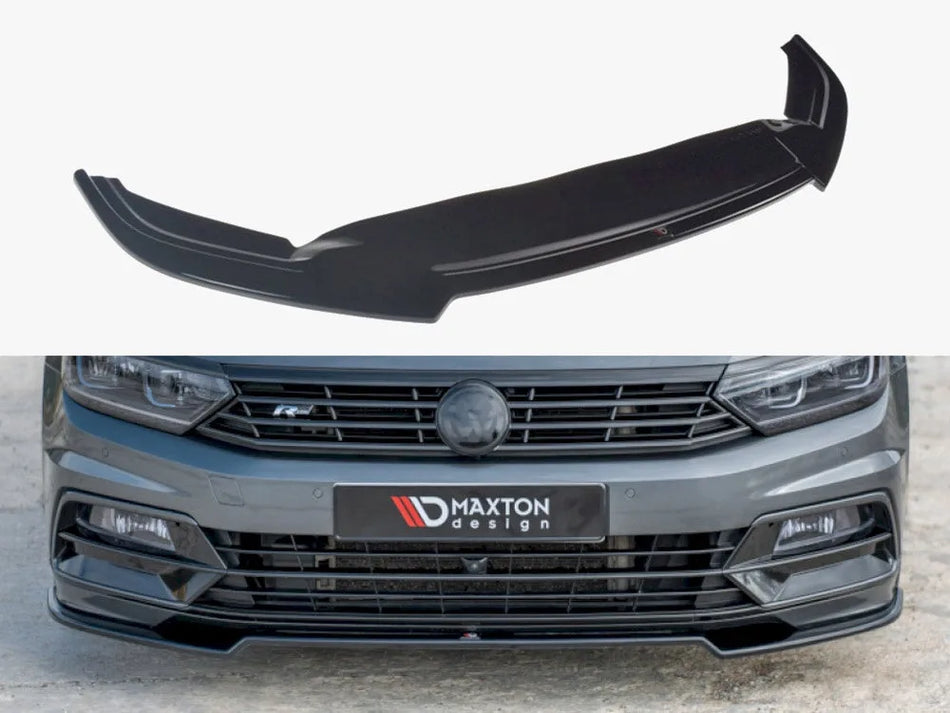 Maxton Front Splitter V.2 Volkswagen Passat R-Line B8