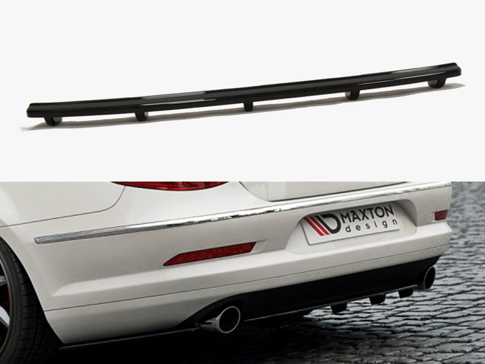 Maxton Rear Splitter (Vertical Bars) VW Passat CC R36 Rline (Preface) - Textured