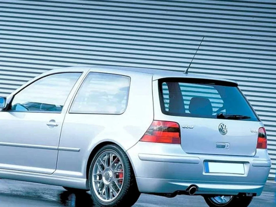 Maxton Rear Bumper Extension VW Golf 4 25'TH Anniversary Look (With Exhaust Hole)