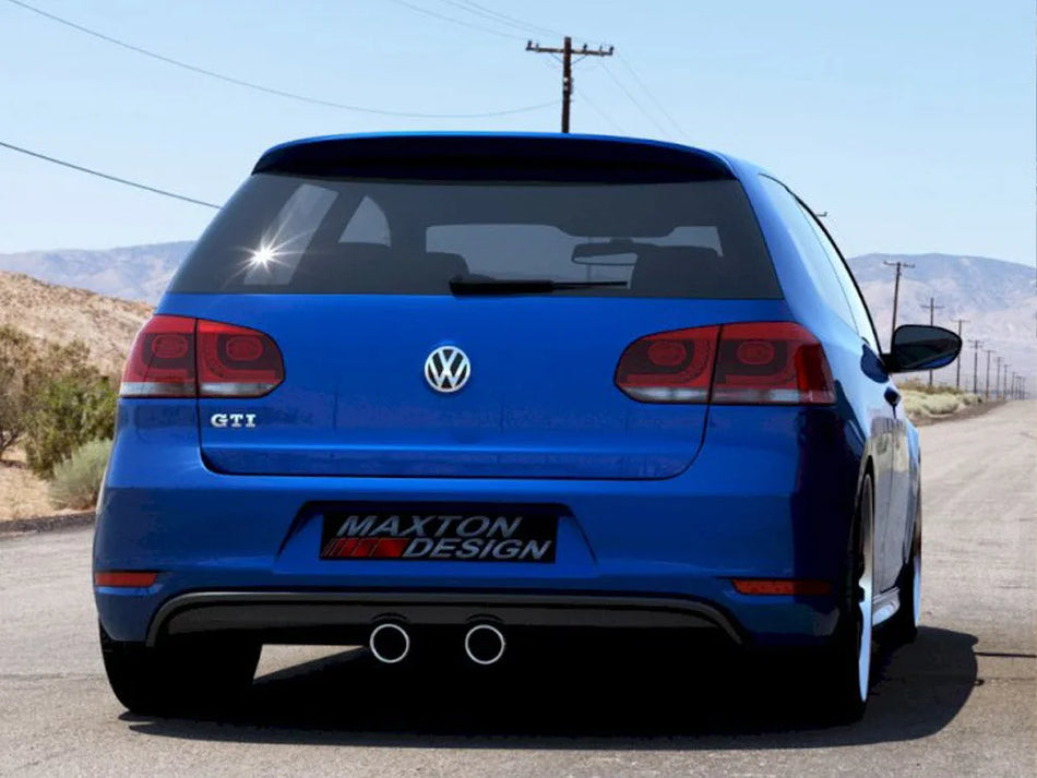 Maxton Rear Valance VW Golf V R32 Look For VW Golf VI GTI (2008-2012)