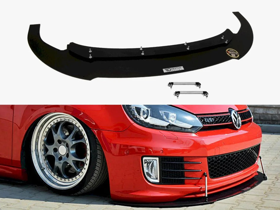 Maxton Front Racing Splitter VW Golf MK6 GTI 35TH