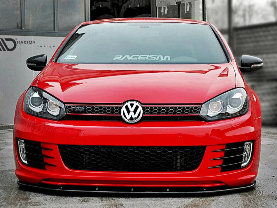 Maxton Front Splitter VER.2 VW Golf VI (For Golf GTI 35TH)