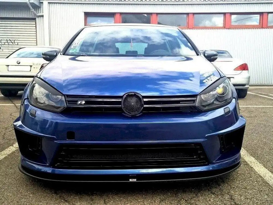 Maxton Front Splitter VW Golf MK6 (With R400 Bumper) (2008-2012)