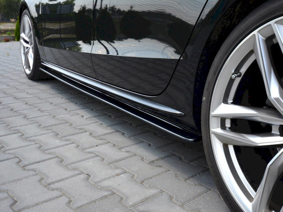 Maxton Side Skirts Diffusers Audi Audi S5 / A5 / A5 S-Line 8T / 8T FL Sportback