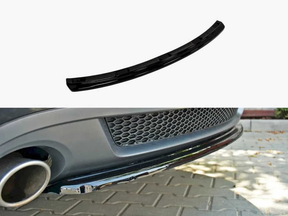 Maxton Central Rear Splitter Audi A5 S-Line 8T - Carbon Look