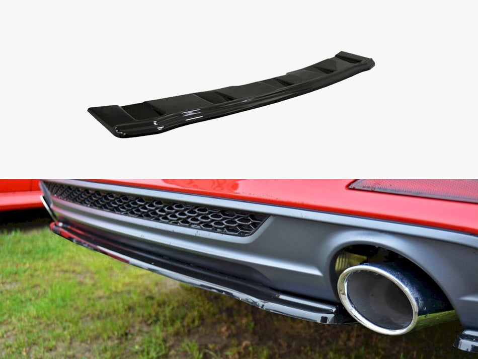 Maxton Central Rear Splitter Audi A5 S-Line F5 Coupe / Sportback