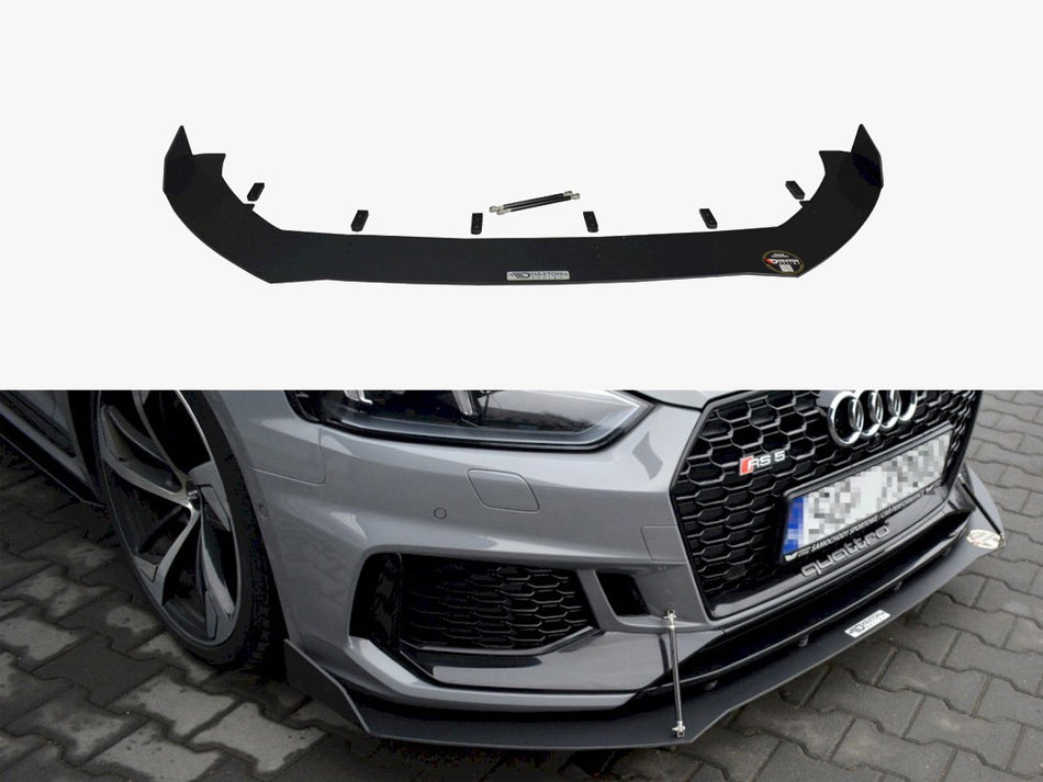 Maxton Racing Front Splitter V.2 Audi RS5 Coupe / Sportback F5