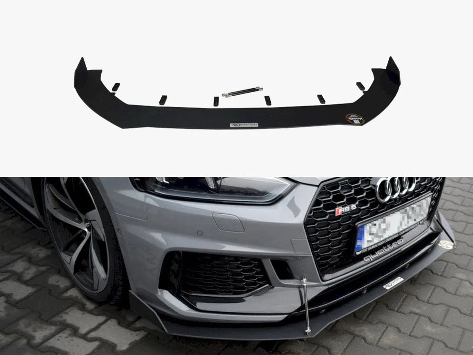 Maxton Racing Front Splitter V.2 Audi RS5 Coupe / Sportback F5