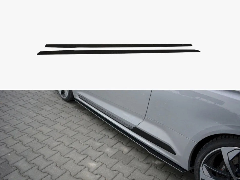 Maxton Racing Side Skirts Diffusers Audi RS5 F5 Coupe