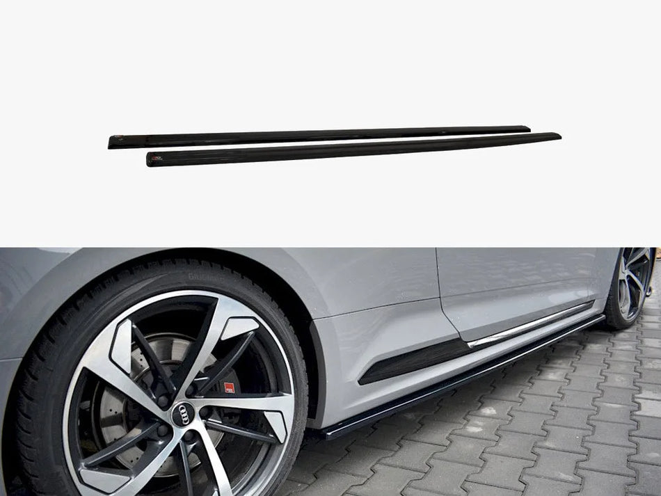 Maxton Side Skirts Diffusers Audi RS5 F5 Coupe