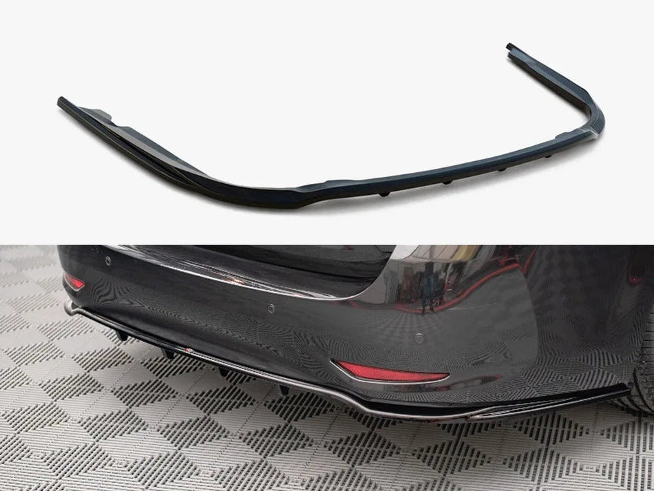 Maxton Rear Splitter (Vertical Bars) Toyota Avensis Wagon Mk3 Facelift