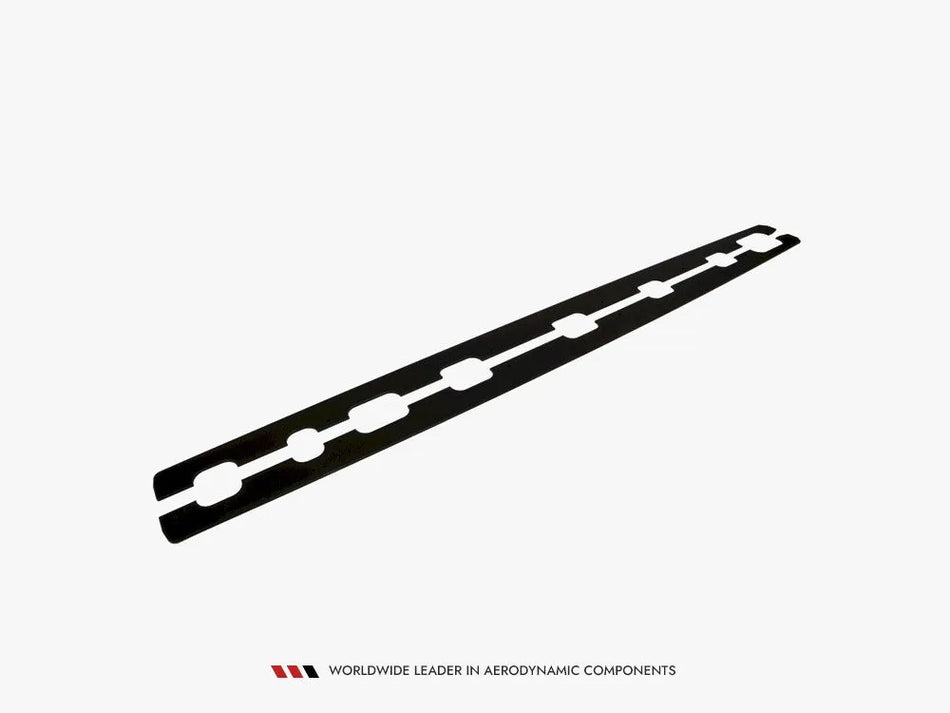Maxton Racing Side Skirts Diffusers Audi S6 / A6 C7 S-line (2011-2014)