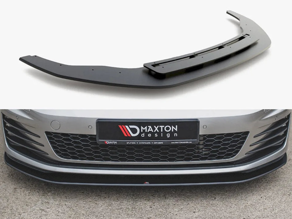 Maxton Street PRO Front Splitter VW Golf Mk7 GTI / GTD