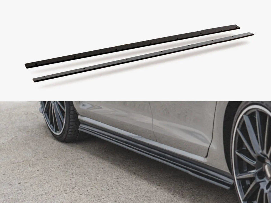 Maxton Street PRO Side Skirt Diffusers VW Golf Mk7 GTI