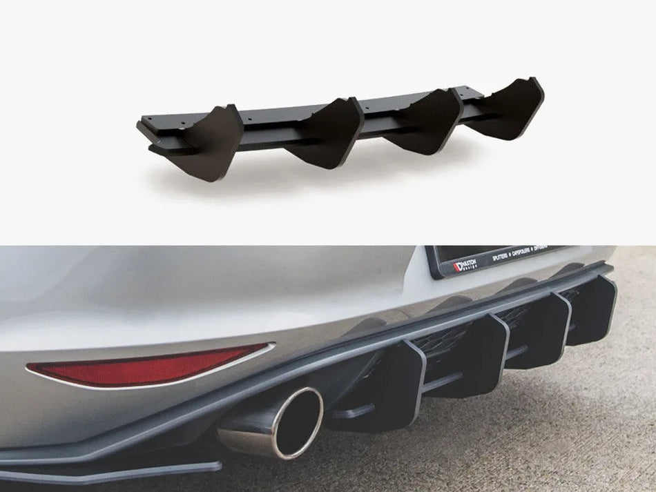 Maxton Street PRO Rear Diffuser V.2 VW Golf Mk7 GTI