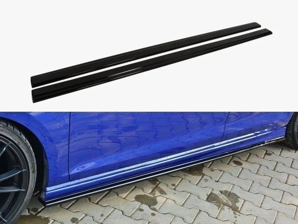 Maxton Side Skirts Diffusers V.1 VW Golf R / R-Line Mk7